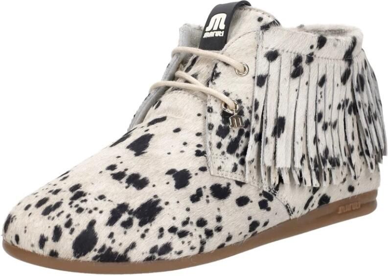 Maruti Eden Veterschoenen Hoog Gebroken wit - Foto 7