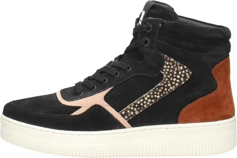 Maruti Mona Sneakers Zwart Black Mauve Rust Pixel B - Foto 4