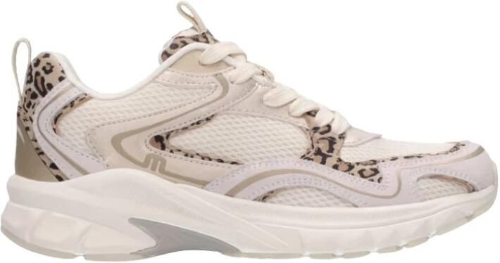 Maruti Novi Leather U82 Beige Leopard Sneakers Beige Luipaard Leer Dames Beige Leopard - Foto 2