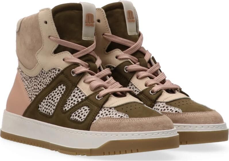 Maruti Pearl Sneakers Beige Beige Olive Mauve Pixel - Foto 3