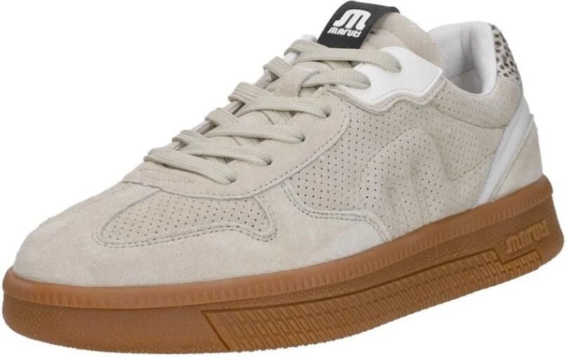 Maruti Yale Suede D69 Dames Sneakers Zand - Foto 6
