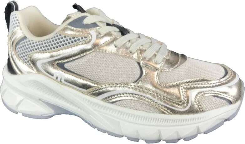 Maruti Novi sneakers metallic gold Goud Mesh Lage sneakers Dames - Foto 3