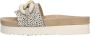 Maruti Beli Slippers Multi Pixel Offwhite Black - Thumbnail 2