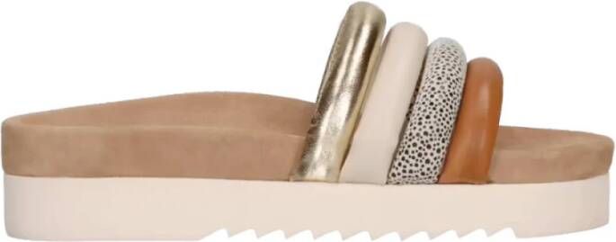 Maruti Slippers Bruin Dames