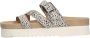 Maruti Balou HAIRON offwhite black Dames Slippers Offwhite Grijs - Thumbnail 3
