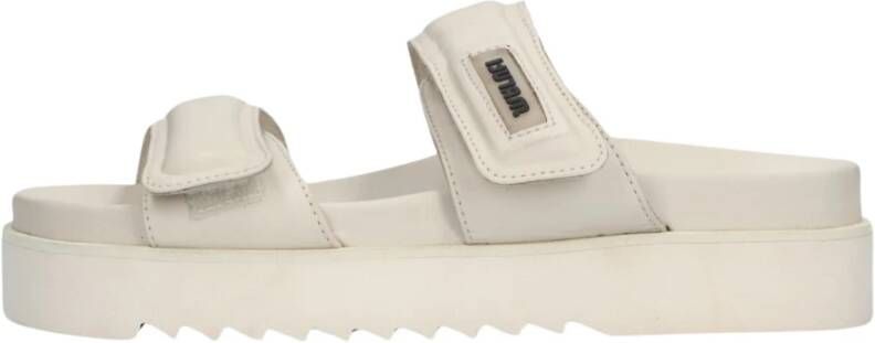 Maruti Witte Leren Slipper Brooke Beige Dames - Foto 12