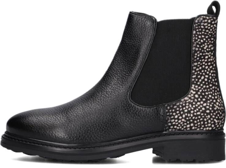 Maruti Leyla Chelsea boots Enkellaarsjes Dames Zwart - Foto 4