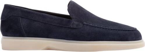 Mason Garments Loafers Heren Amalfi Loafer Maat: 46 Materiaal: Suède Kleur: Blauw