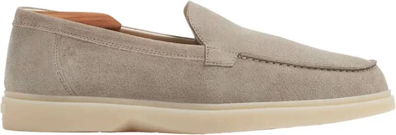 Mason Garments Loafers Heren Amalfi Loafer Maat: 44 Materiaal: Suède Kleur: Taupe