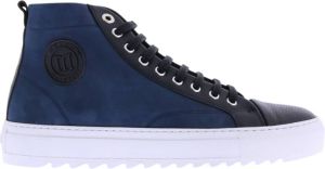Mason Garments Astro Hi Ombra Sneakers Blauw Heren