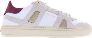 Mason Garments Bari sneaker van leer met nubuck details