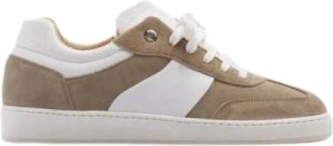 Mason Gar ts Lage Sneakers Napoli Tradizionale Maat: 42 Materiaal: Suède Kleur: Creme