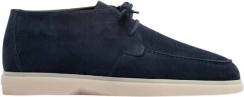 Mason Gar ts Blauwe Chukka Schoen Elegant Comfortabel Stijlvol