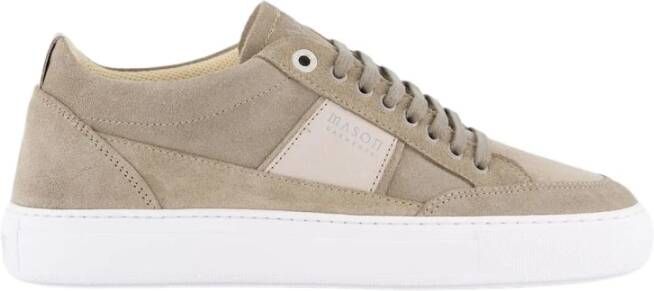 Mason Gar ts Bruine Sneaker met Normale Pasvorm