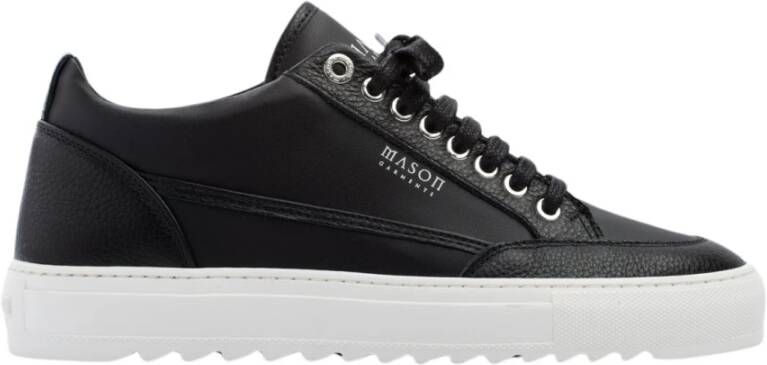 Mason Garments Tia bicolore MG52-4C black Zwart