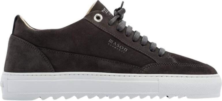 Mason Garments Lage Sneakers Heren Tia Nativo Maat: 46 Materiaal: Suède Kleur: Grijs
