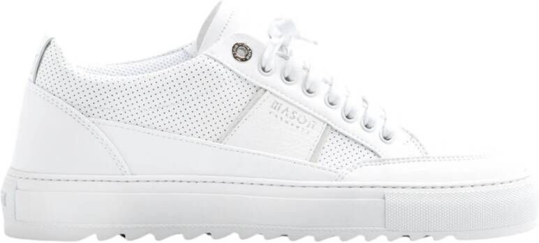 Mason Garments Lage Sneakers Heren Tia Sportiva Tonale Maat: 45 Materiaal: Leer Kleur: Wit