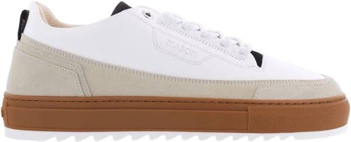 Mason Gar ts Firenze Beige Wit Sneaker