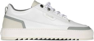 Mason Garments Firenze Tricolore Sneakers Beige Ss23-13A Beige Heren