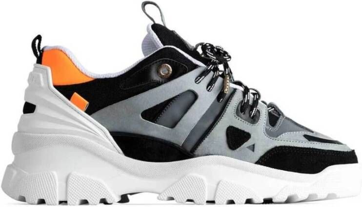 Mason Garments Genova II Sneaker Stijlvolle Sneakers Grijs Heren