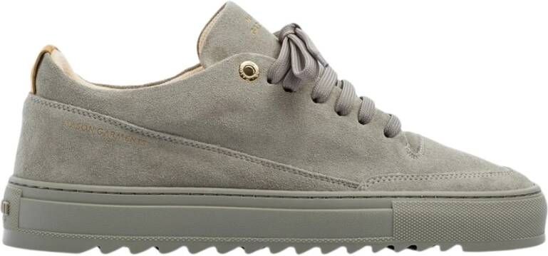 Mason Gar ts Grijze Italiaanse Leren Modeschoenen