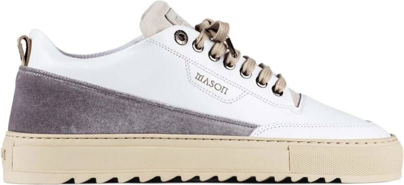 Mason Garments Schoenen Grijs Torino velluto sneakers grijs