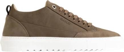 Mason Gar ts Leren Sneaker met Rubberen Zool