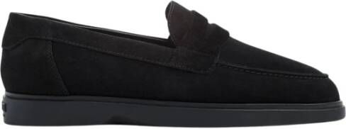 Mason Gar ts Luxe Zwarte Penny Loafer