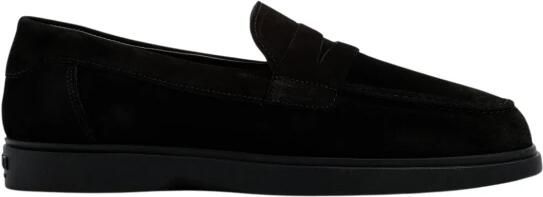 Mason Gar ts Luxe Zwarte Penny Loafer