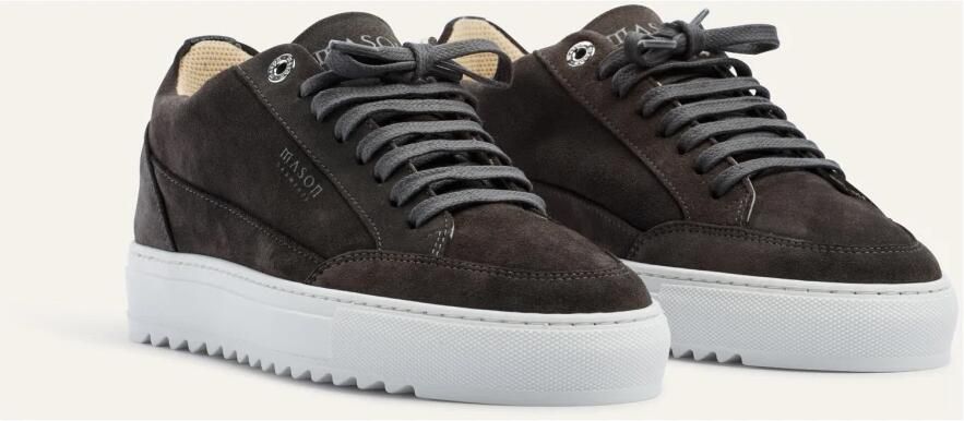 Mason Garments Lage Sneakers Heren Tia Nativo Maat: 41 Materiaal: Suède Kleur: Grijs