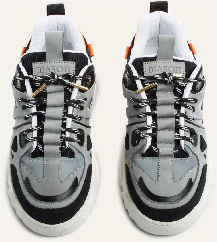Mason Garments Genova II Sneaker Stijlvolle Sneakers Grijs Heren - Foto 2