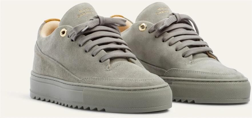 Mason Gar ts Grijze Italiaanse Leren Modeschoenen