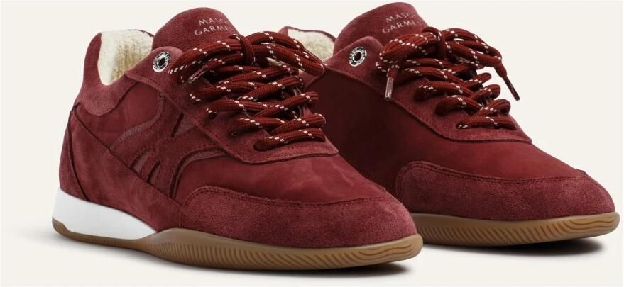 Mason Gar ts Suede Bordo Sneaker