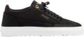 Mason Garments Lage Sneakers Heren Tia Nubuck Zwart - Zwart