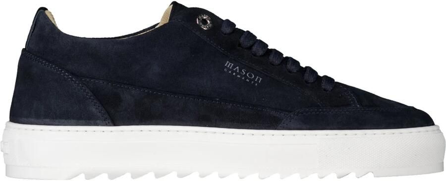 Mason Gar ts Lage Sneakers Tia Nativo Suède Blauw - Foto 8