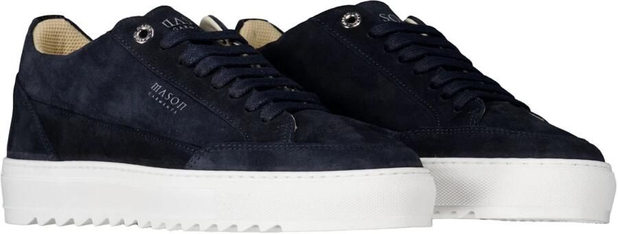 Mason Gar ts Lage Sneakers Tia Nativo Suède Blauw - Foto 9