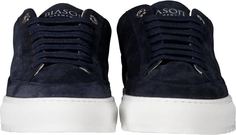 Mason Gar ts Lage Sneakers Tia Nativo Suède Blauw - Foto 5