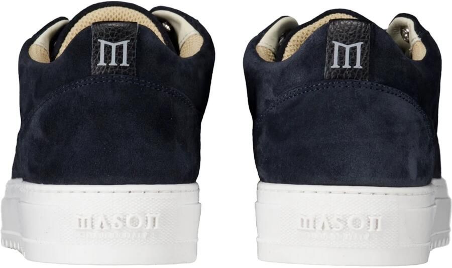 Mason Gar ts Lage Sneakers Tia Nativo Suède Blauw - Foto 4