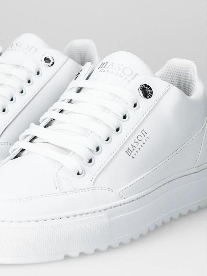 Mason Gar ts Lage Sneakers Tia Nuovo Leer Wit - Foto 4
