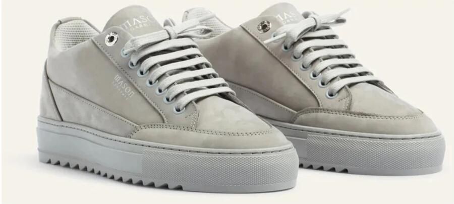 Mason Garments Lage Sneakers Heren Tia Tonale Maat: 41 Materiaal: Suède Kleur: Grijs