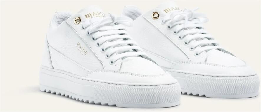 Mason Garments Sneakers Heren Tia Maat: 40 Materiaal: Leer Kleur: Wit