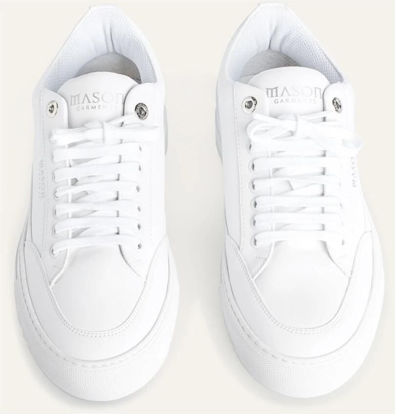 Mason Gar ts Lage Sneakers Tia Nuovo Leer Wit - Foto 3