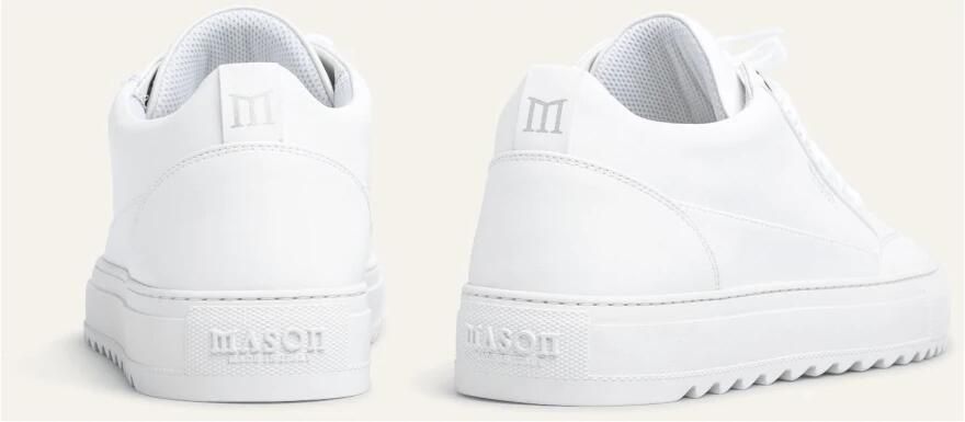Mason Gar ts Lage Sneakers Tia Nuovo Leer Wit - Foto 6