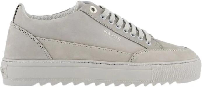 Mason Garments Lage Sneakers Heren Tia Tonale Suède Grijs