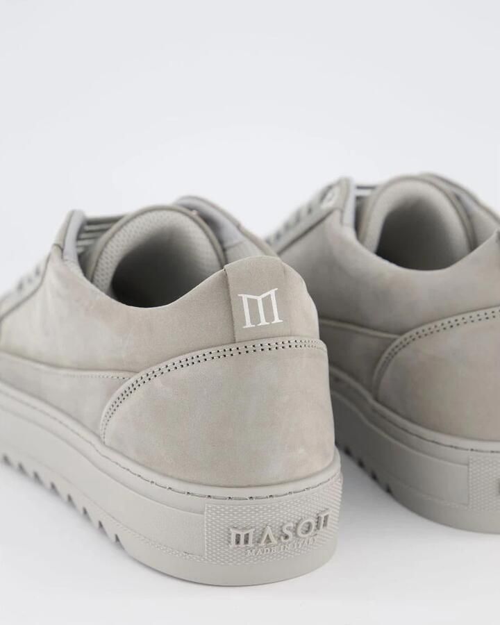 Mason Garments Lage Sneakers Heren Tia Tonale Suède Grijs - Foto 6