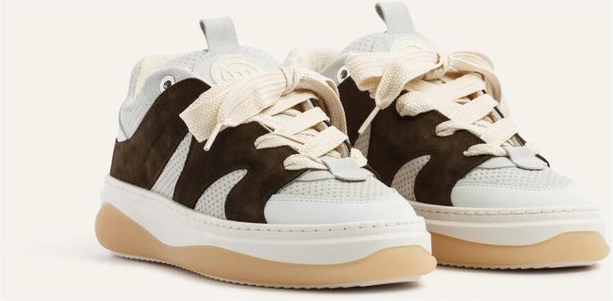 Mason Gar ts Tricolore Groene Skate Schoenen