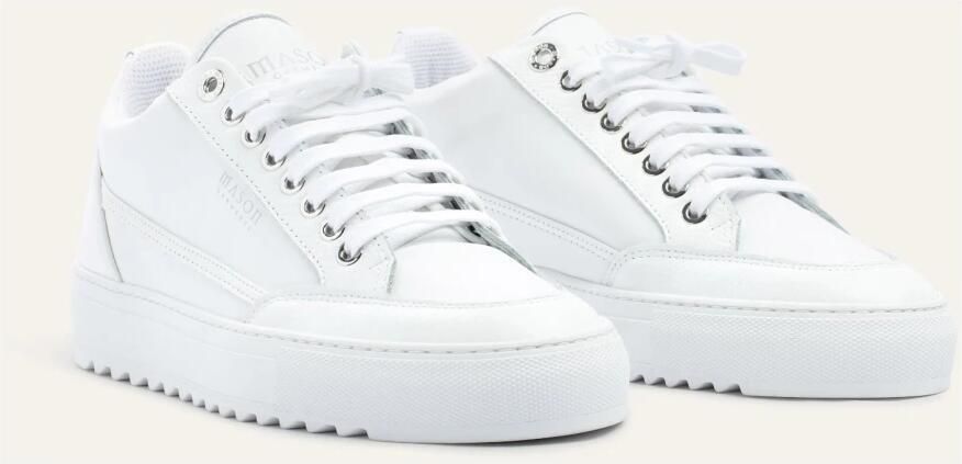 Mason Gar ts Witte Bicolore Elegante Schoen