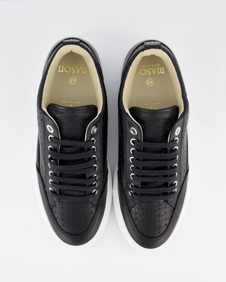 Mason Garments Zwarte Bardolino Herenschoenen