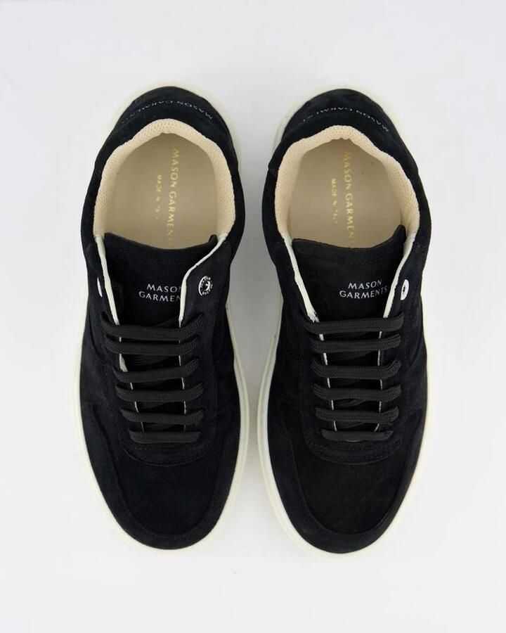 Mason Garments Zwarte Como Tonale Herensneakers