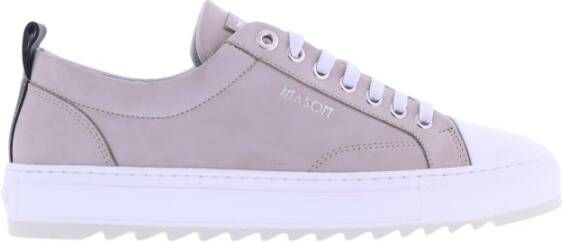 Mason Garments Nubuck Astro Sneakers Synthetisch Grijs Heren